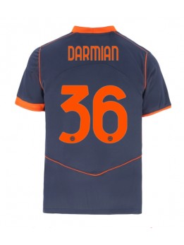 Inter Milan Matteo Darmian #36 Rezervni Dres 2025-26 Kratak Rukavima